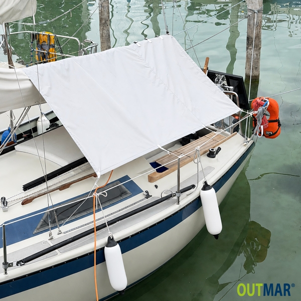 Cockpit-Sonnensegel für Segelboote - UV-Schutz & Schatten an Bord