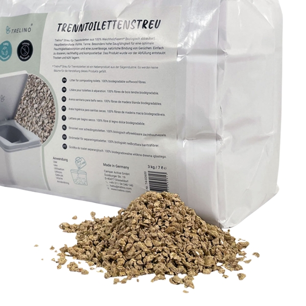 TRELINO Trenntoilettenstreu, 7 L