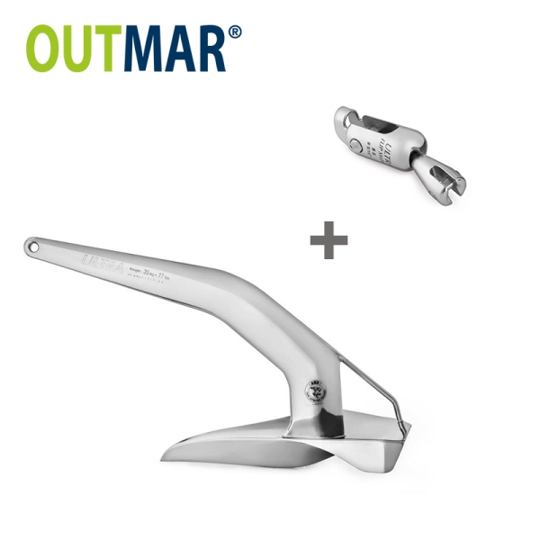 ULTRA MARINE Season`s starting offer - Stainless Steel Anchor + free Swivel