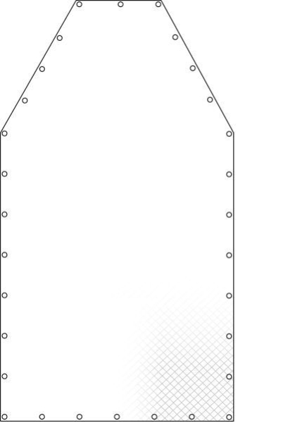 Abdeckplane / Winterplane für Boote vorgeformt, 240 g/m², transparent I PROFLEX