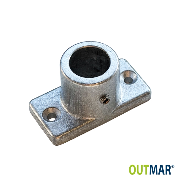 Bodenlager Ø 30 mm, Aluminium - roh