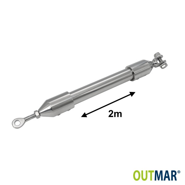 Solar panel mounting kit for guardrail stanchions, stainless steel - NOA ALUMINIUM