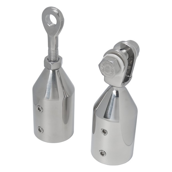 Relingsstützen-Verbinder für 25 mm Rohrreling I NOA Aluminium