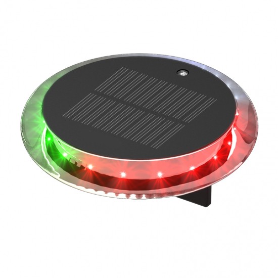 LED Solar 360° Navigationsleuchte, Dreifarbenleuchte, Rundumleuchte, Ankerleuchte und SOS Licht