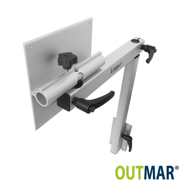 LAGUN Tischgestell PLUS für Boote, Camper, Wohnmobile, Tischplatte kippbar 90°