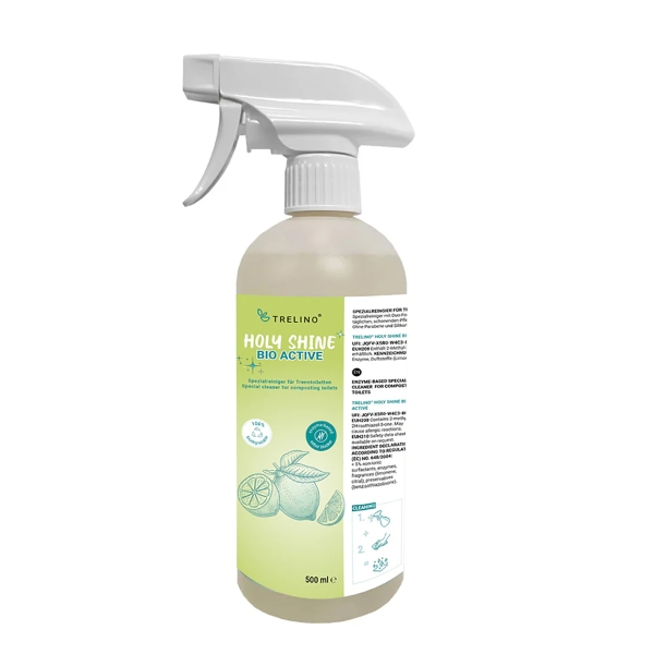 TRELINO Holy Shine Trenntoiletten Reiniger Sprühflasche